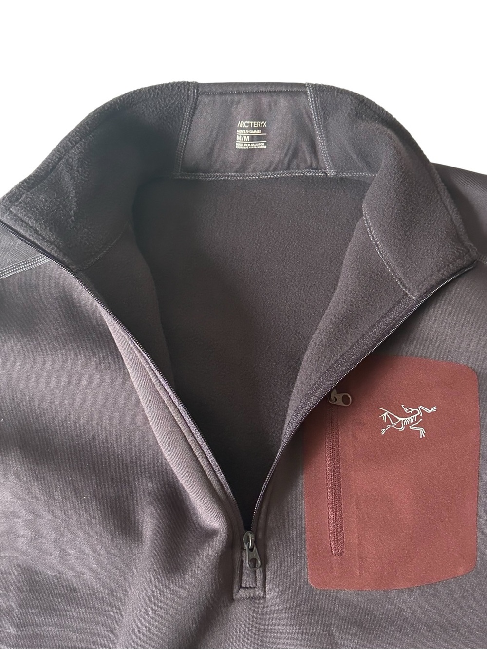 Arcteryx Men’s Rho AR Zip Neck Mens Medium - Picture 7 of 8